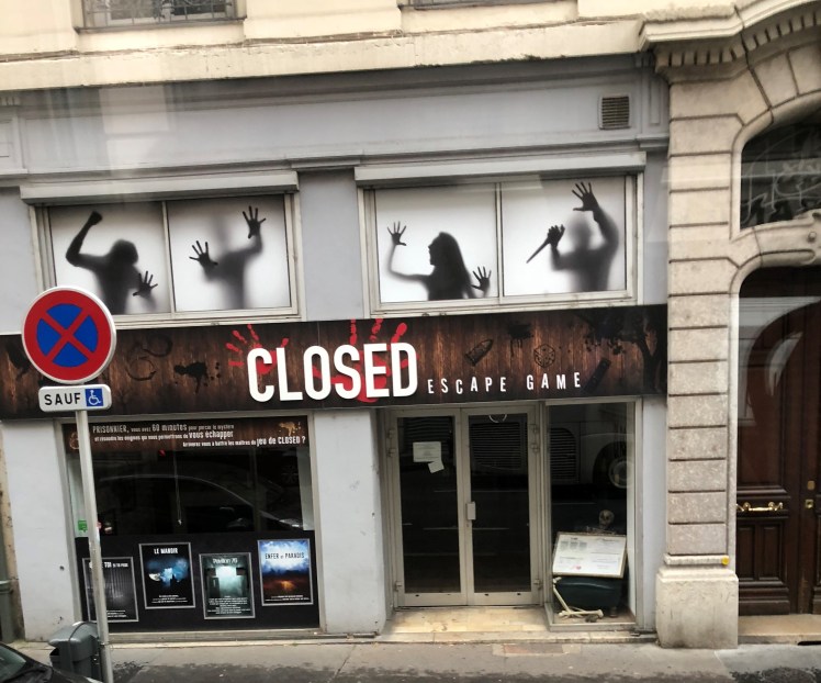 Lyon closed escape game