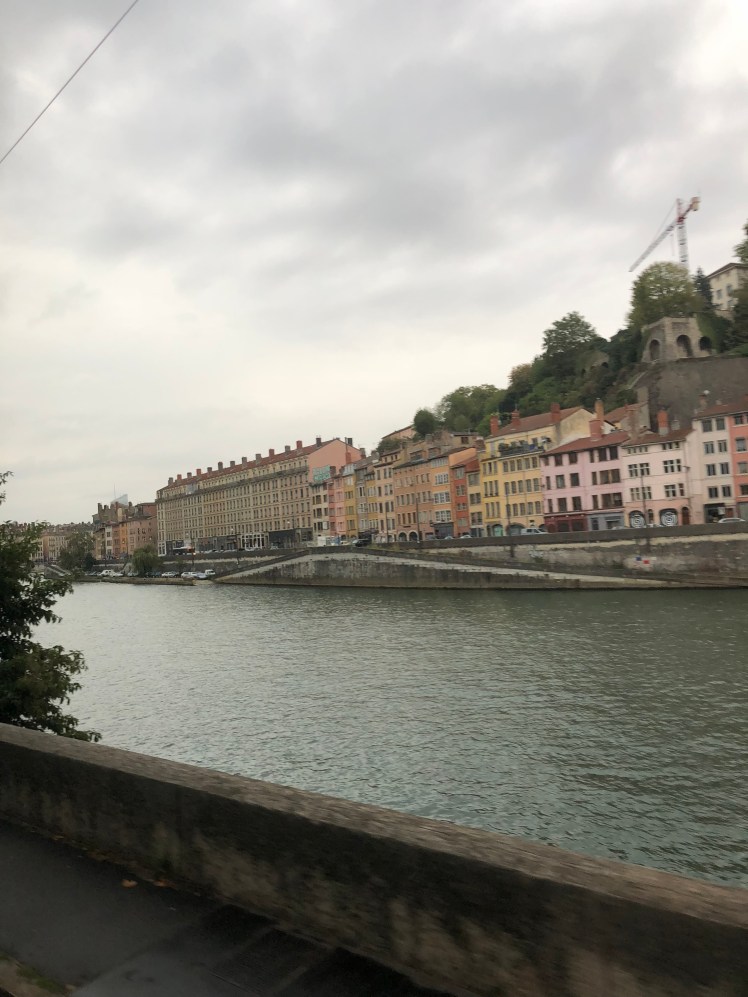 Lyon from the Rhone