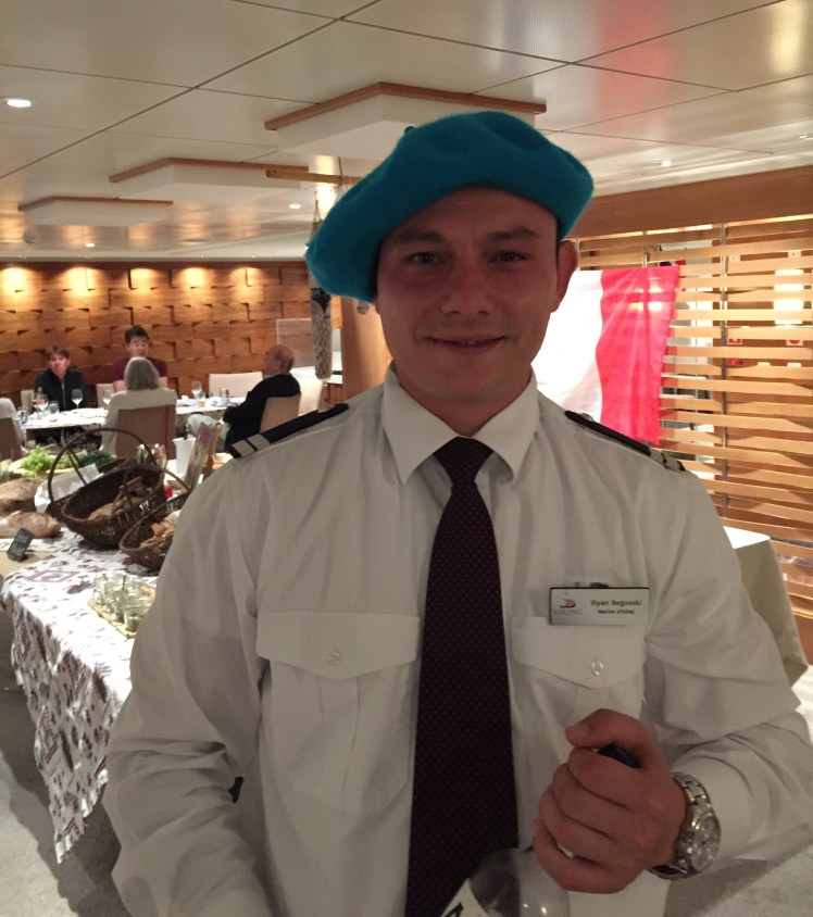 Lyon Ryan, our maitre d'hotel