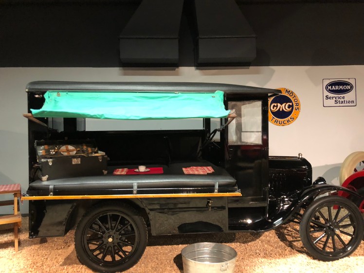 1921 Ford-an innovation that predated the RV craze